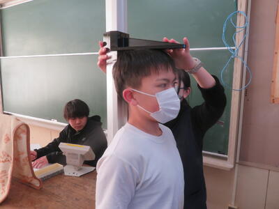 身長計測