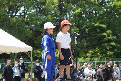 閉会の言葉！とっても立派にできました